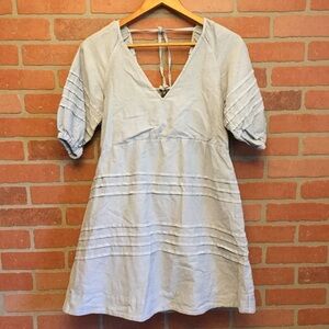 7 For All Mankind Blue Dress Open Lace Back Size Small